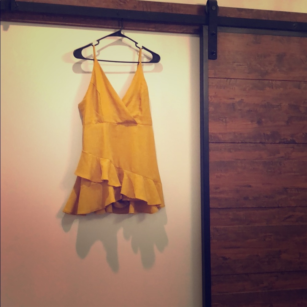 Yellow romper